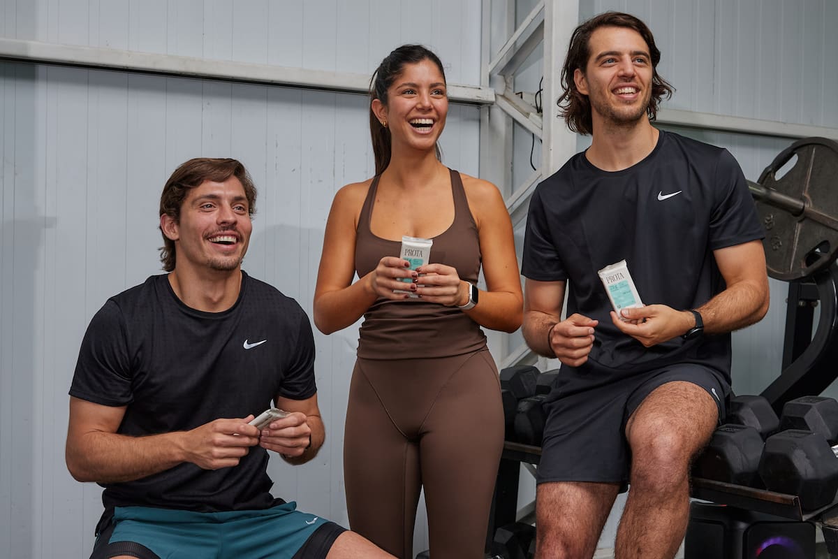 Serena Stamboulian, Blas Camps, Matías Kahl, son tres de los cuatro creadores del emprendimiento