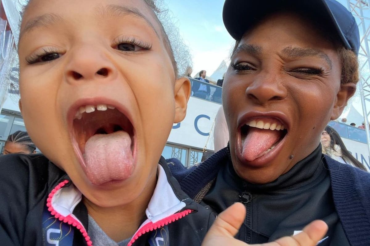 Serena Williams suele compartir en redes sociales fotos junto a su hija Alexis Olympia (Crédito: Instagram/@serenawilliams)