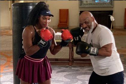 Serena Williams y Mike Tyson, frente a frente en Miami