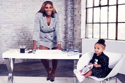 Serena Williams y su hija forman el dúo más compinche y adorable de Instagram. Ahora practican tenis juntas y se ven adorables