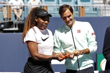 Serena y Federer, presentes en la inauguración del nuevo escenario del Miami Open