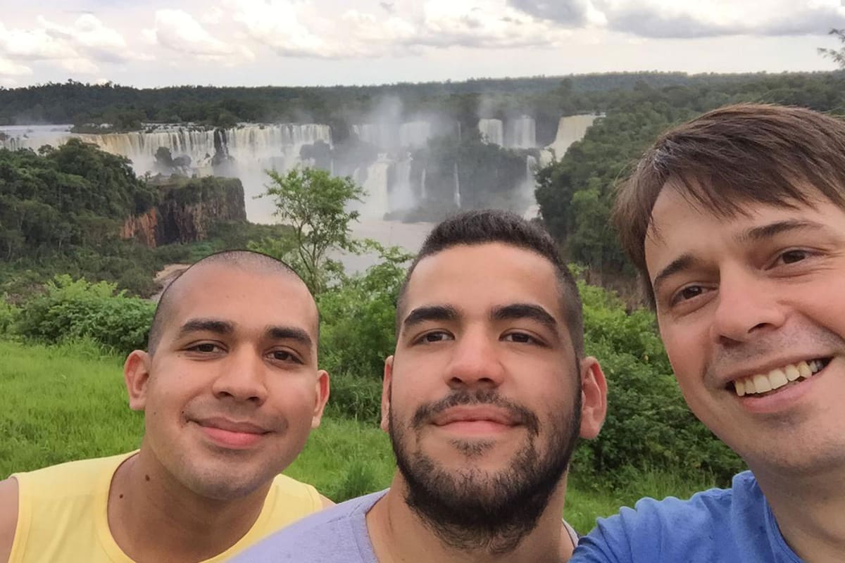 Sergio, Adolfo y Simón