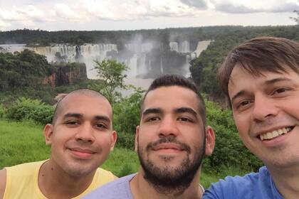 Sergio, Adolfo y Simón