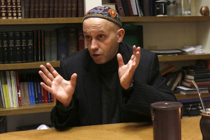 El rabino Sergio Bergman, ministro de Ambiente del gobierno de Macri