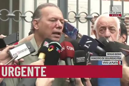 Sergio Berni apunto contra Aníbal Fernández: "Mentir es muy malo"