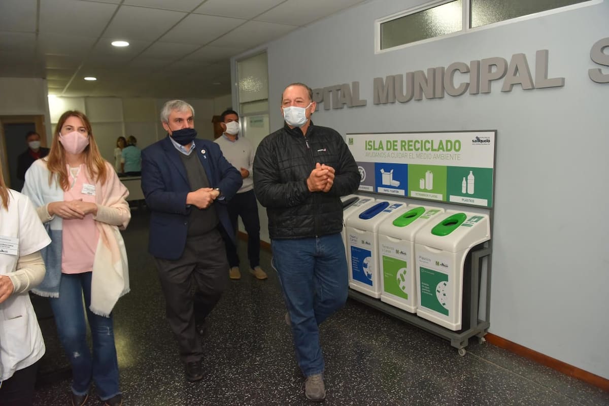 Sergio Berni, en Salliqueló