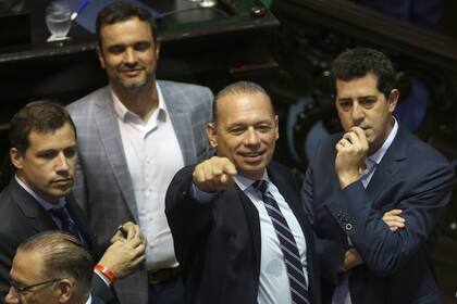 El ministro de Seguridad Sergio Berni estuvo presente en el recinto