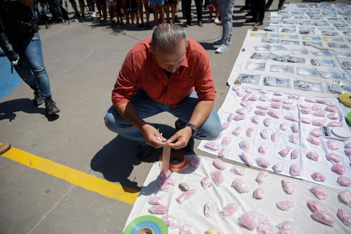 Sergio Berni, en un operativo antidrogas