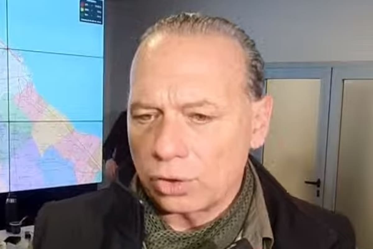 Sergio Berni habló desde Puente 12