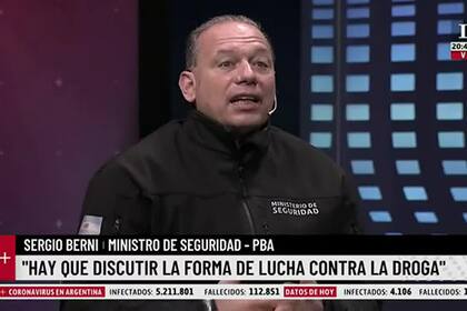 Sergio Berni habló sobre los crímenes en Rosario