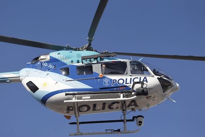 Sergio Berni sobrevuela la zona de la Plaza de Mayo
