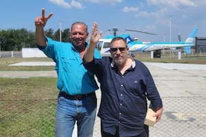 Sergio Berni y Carlos Maslatón