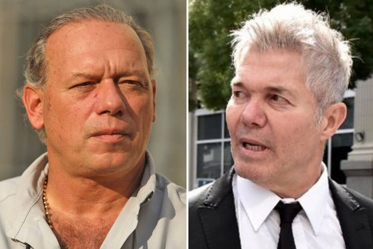 Sergio Berni y Fernando Burlando