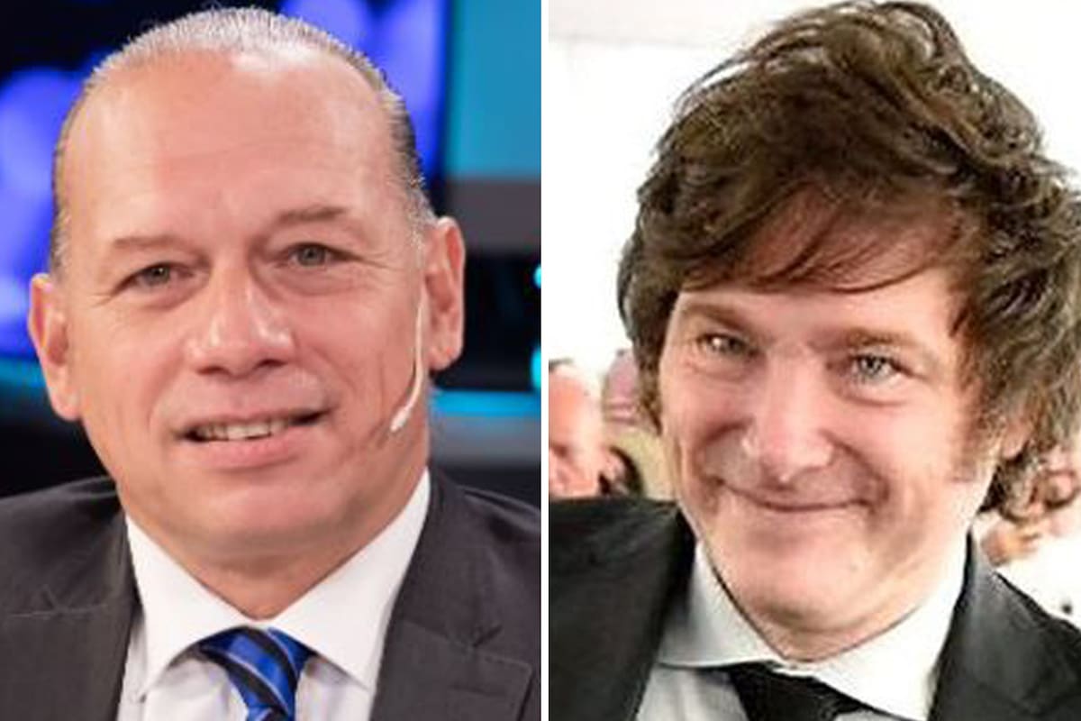 Sergio Berni y Javier Milei