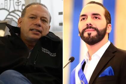 Sergio Berni y Nayib Bukele