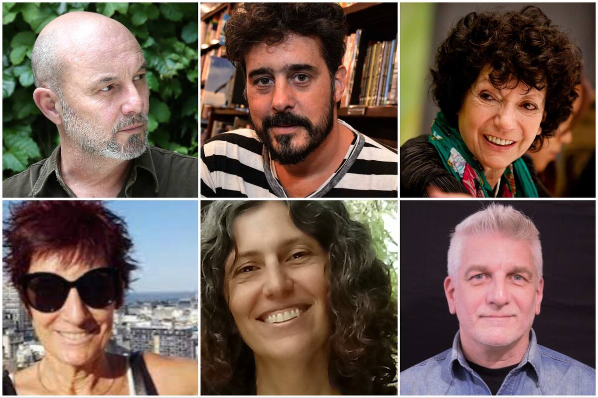 Sergio Bizzio, Santiago Craig, Luisa Valenzuela, Beatriz Trastoy, Laura Wittner y José Manuel Horst, ganadores de la edición 2022 de los Premios Nacionales
