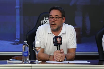 Sergio Costantino, el presidente a cargo de San Lorenzo en un momento crítico