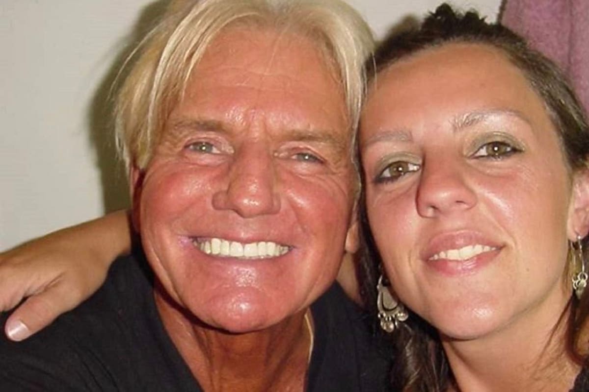 Sergio Denis junto a su hija Bárbara Hoffmann