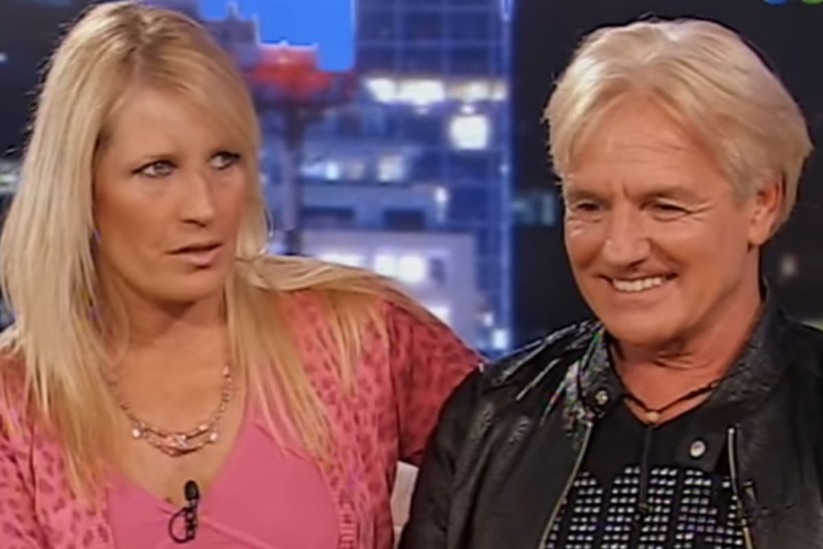 Sergio Denis y Nancy, una de sus parejas oficiales