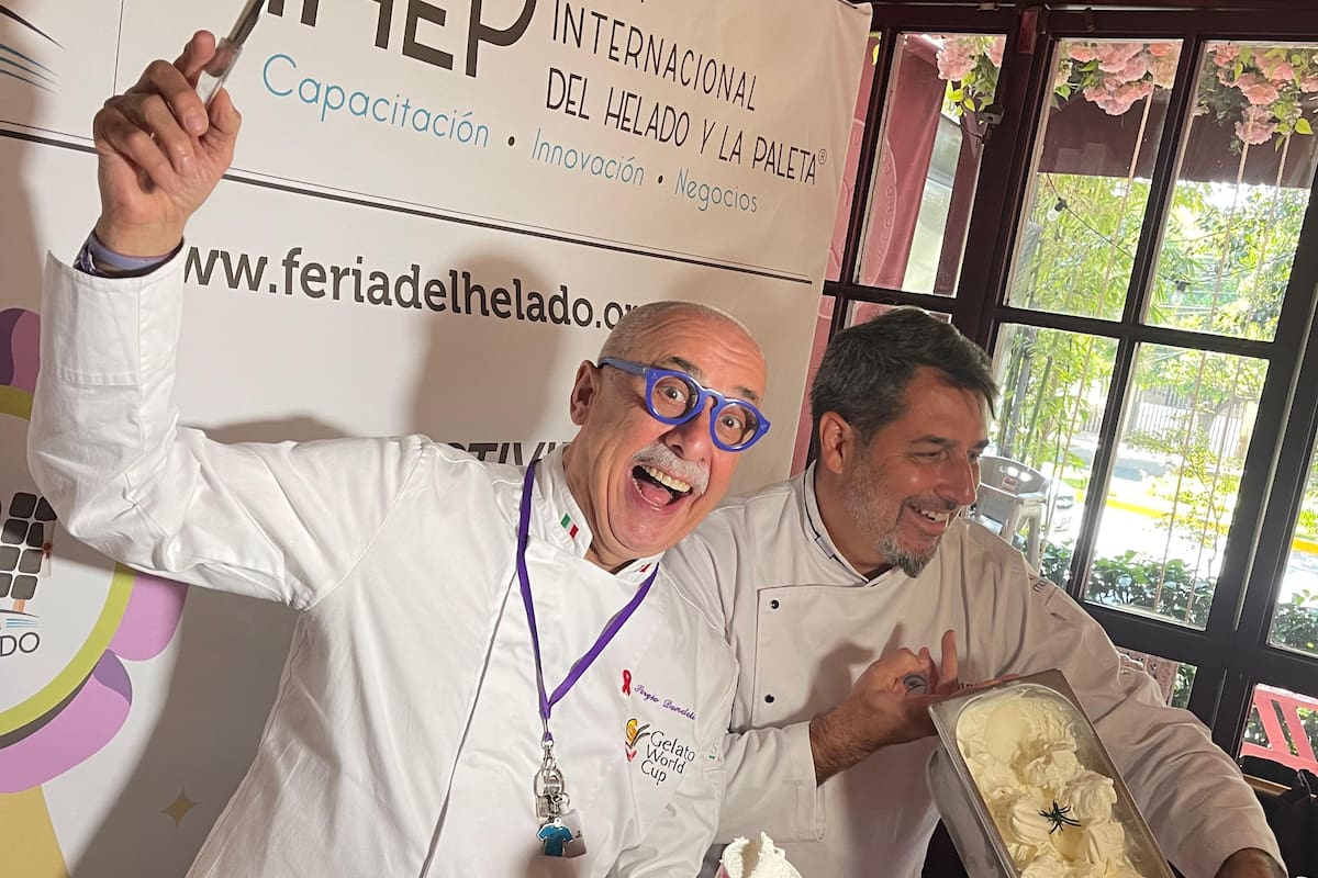 Sergio Dondoli con Maximiliano Maccarone