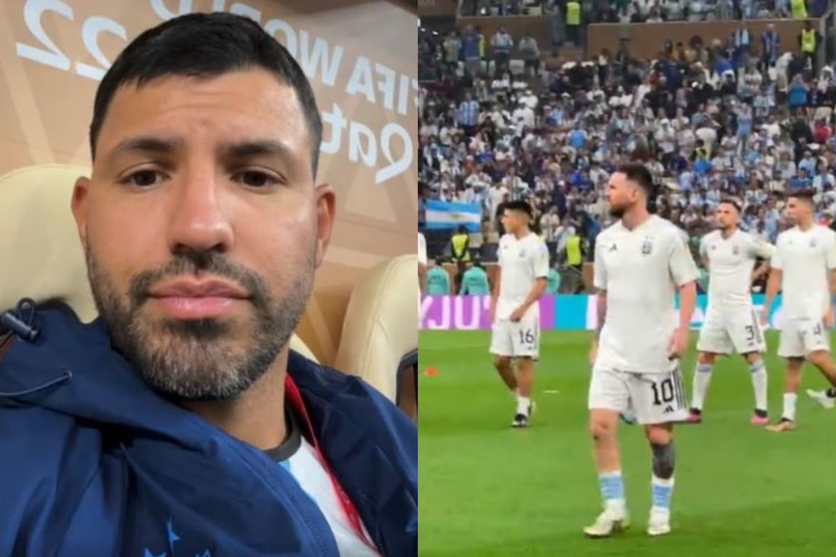 Sergio el "Kun" Aguero mostró la previa a la gran final del Mundial de Qatar 2022