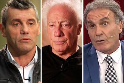 Sergio Goycochea, Guillermo Coppola y Oscar Ruggeri, "unidos" por una vieja disputa económica