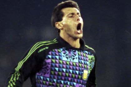 Sergio Goycochea, uno de los símbolos de la selección argentina en el Mundial de Italia 90