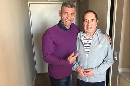 Sergio Goycochea y Carlos Bilardo, un encuentro en la casa del exentrenador del seleccionado argentino campeón del mundo