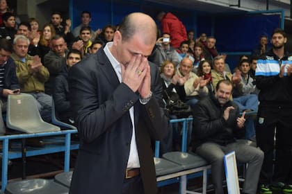 Sergio Hernández fue reconocido en Olavarría