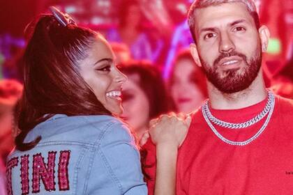 Sergio Kun Agüero fue uno de los invitados al cumpleaños de Tini el pasado mes de marzo