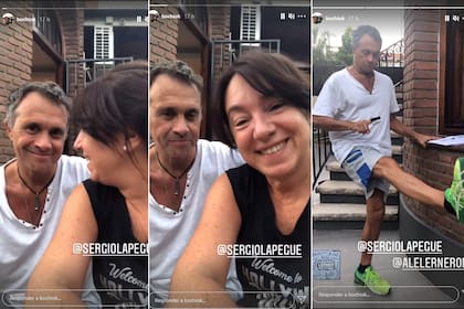 Sergio Lapegüe mostró cómo sigue su recuperación en su hogar, tras haber estado internado tres semanas por Covid-19