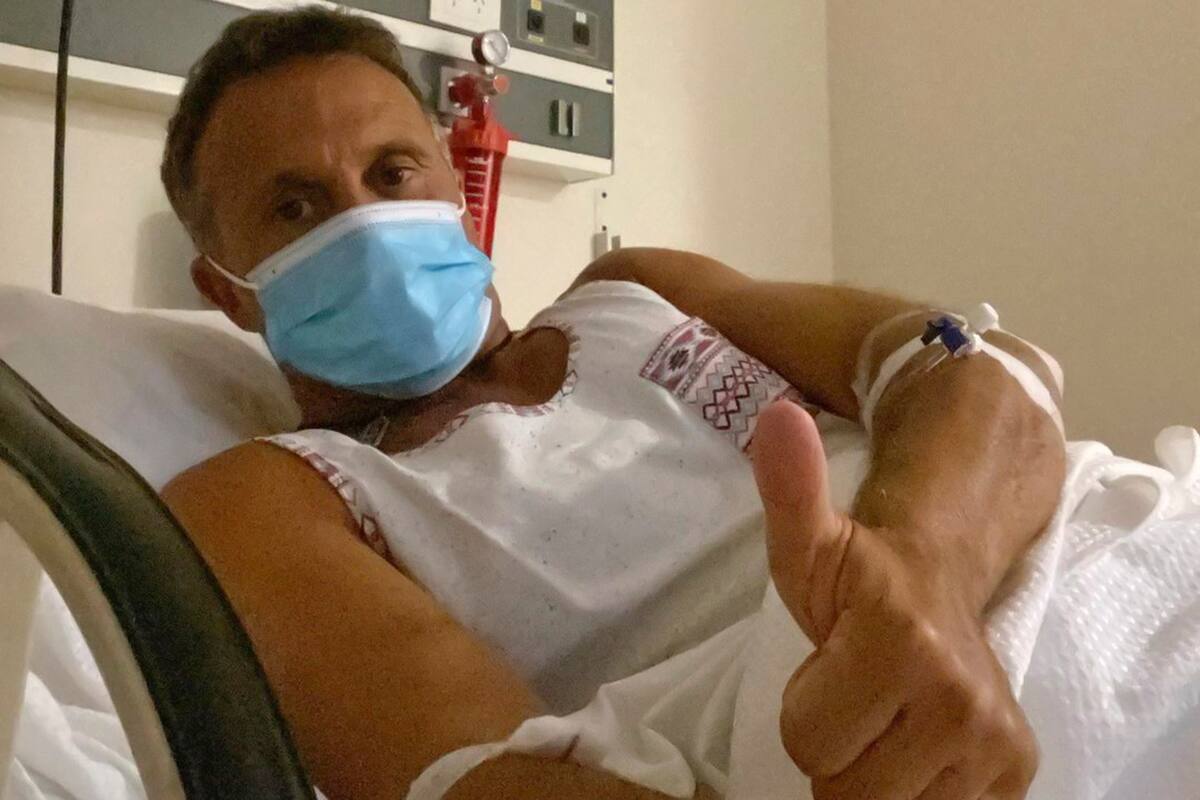 Sergio Lapegüe, tras ser diagnosticado de Covid-19: "Mi pulmón derecho está empezando a ser invadido por el virus"