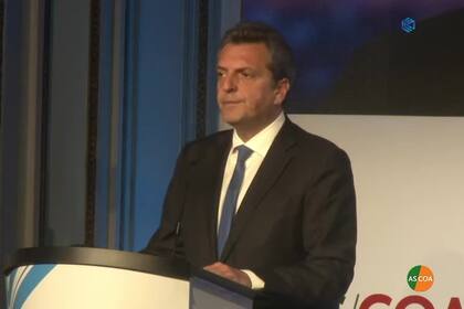 Sergio Massa al cerrar el Council of Americas 2022