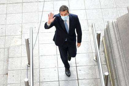 Sergio Massa, presidente de la Cámara de Diputados, llegó con la sesión empezada