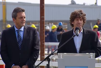Sergio Massa y Juan Andreotti