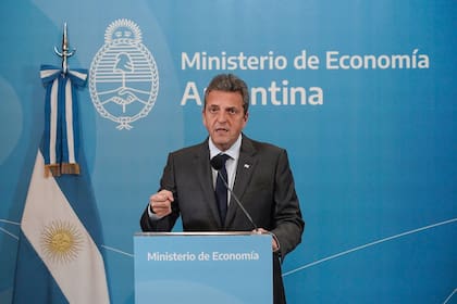 Sergio Massa anunció que el Gobierno no utilizará reservas para pagar el vencimiento de los pagos al FMI