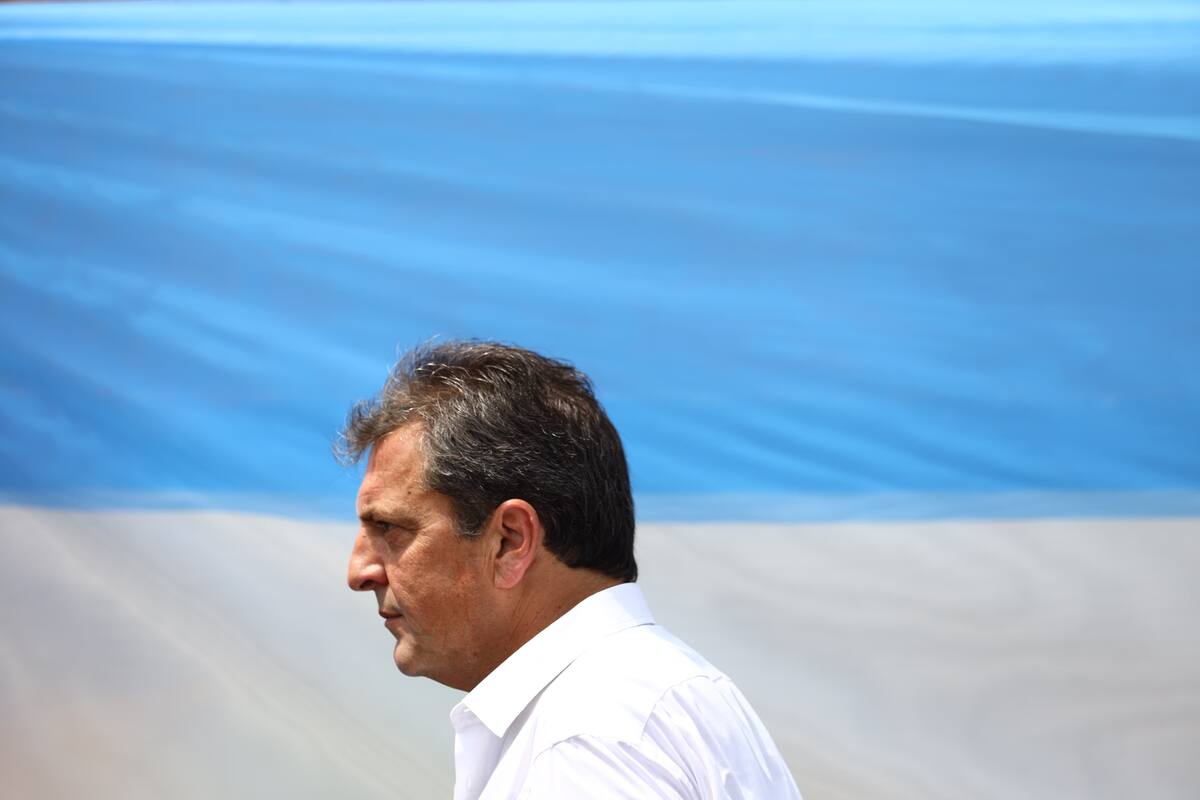 Sergio Massa, después de votar