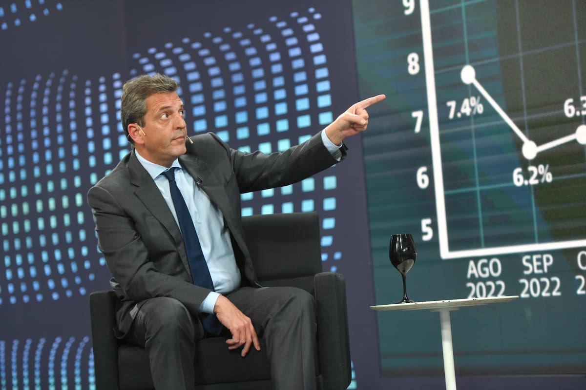 Sergio Massa, en LN+