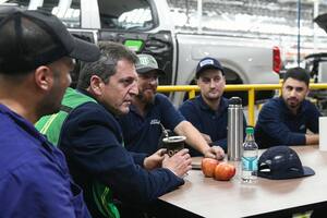 Sergio Massa, en campaña