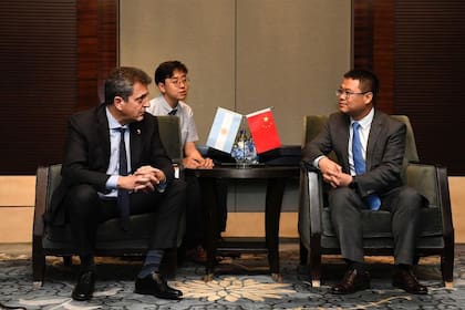 Sergio Massa en China
