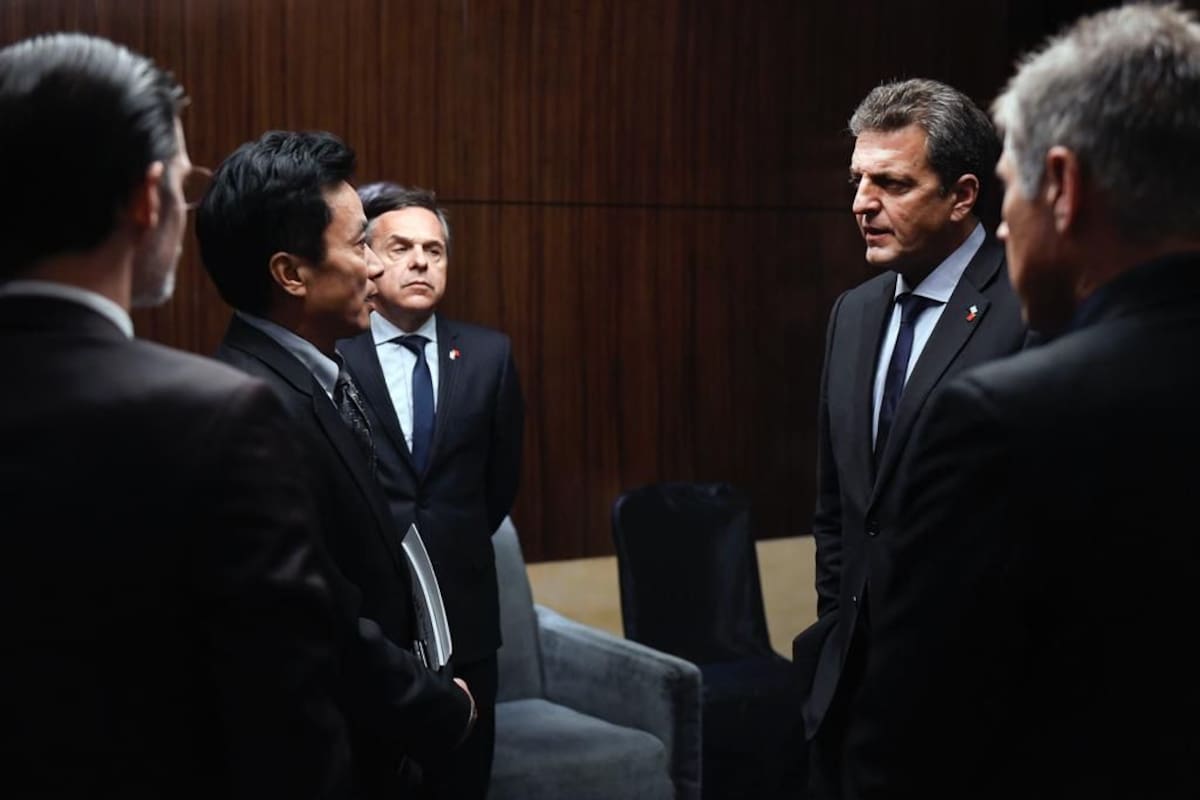 Sergio Massa en China