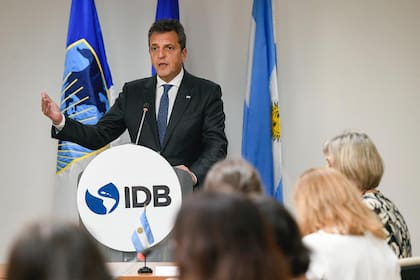 Sergio Massa, en Washington