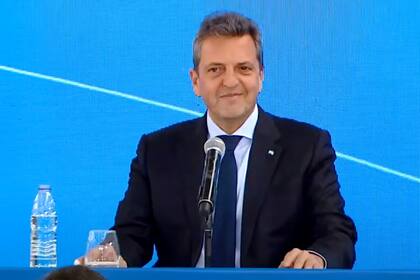 Sergio Massa, en el acto por los 15 años de la expropiación de Aerolíneas Argentinas