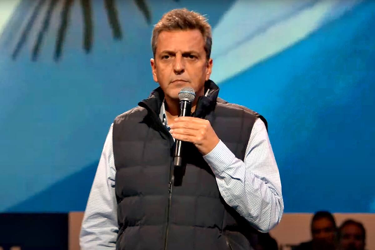 Sergio Massa en el foco del conflicto: podría no ser el único candidato del peronismo para las elecciones