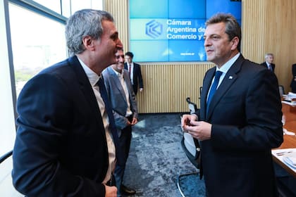Sergio Massa en la Cámara Argentina de Comercio