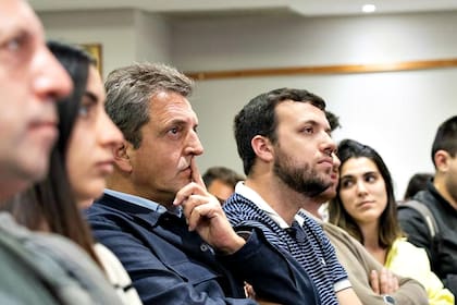 Sergio Massa, en la presentación de la Fundación Encuentro
