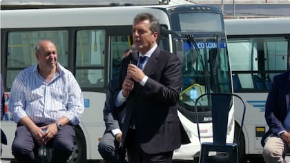 Sergio Massa en Río Cuarto habló del mayor uso de etanol en la nafta