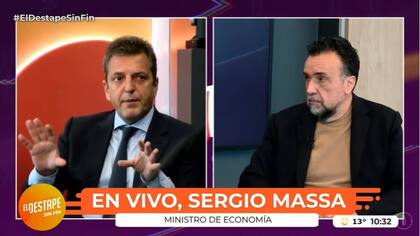 Sergio Massa, en una entrevista de ayer, habló de un congelamiento de precios