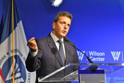 Sergio Massa, en Washington: "La receta del ajuste al Fondo le fracasó"