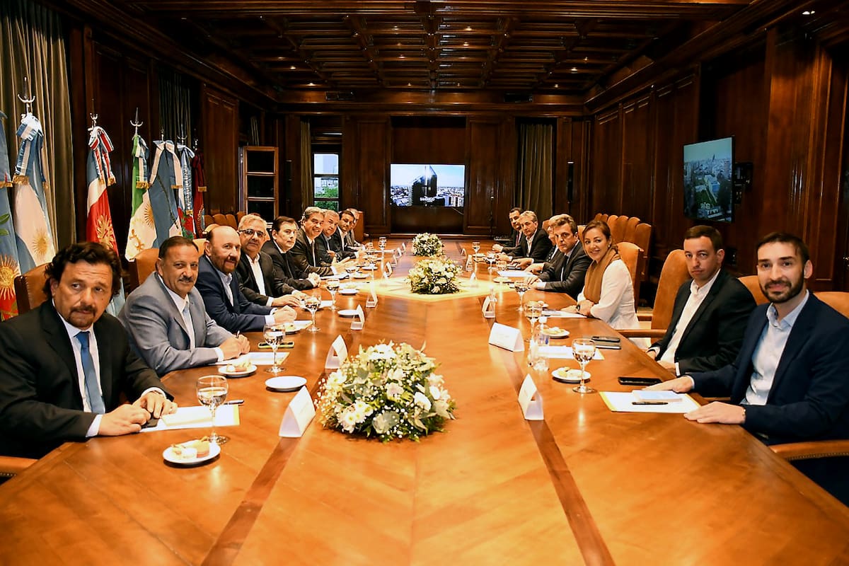 Sergio Massa, esta noche en Santiago del Estero, reunido con los gobernadores del Norte Grande